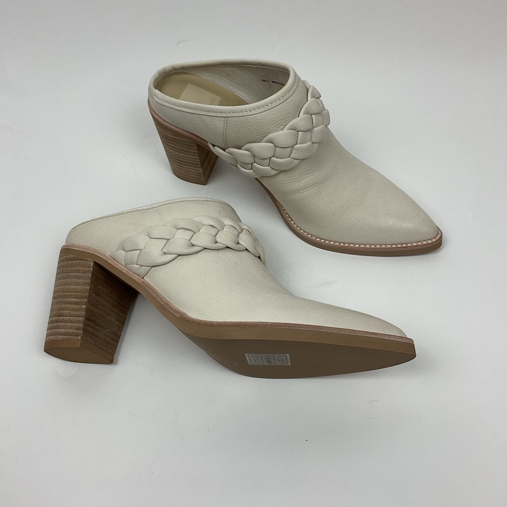 DOLCE VITA BRAIDED MULE SLIP IN BOOTIE